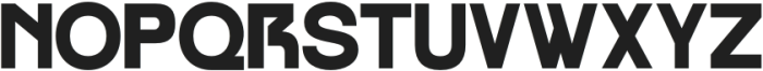 Blockat Regular otf (400) Font UPPERCASE