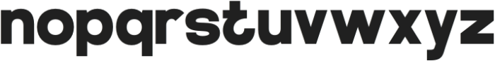 Blockat Regular otf (400) Font LOWERCASE