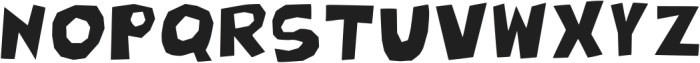 Blocko Regular otf (400) Font UPPERCASE