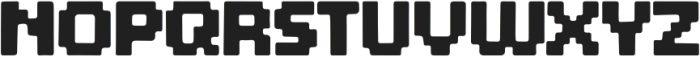 Blockraft otf (400) Font UPPERCASE