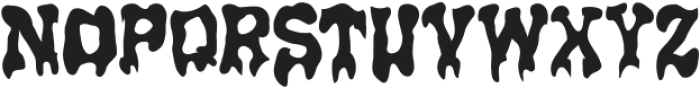 Blocksmith Melted otf (400) Font UPPERCASE
