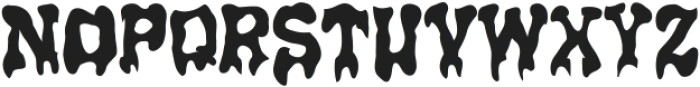 Blocksmith Melted otf (400) Font LOWERCASE
