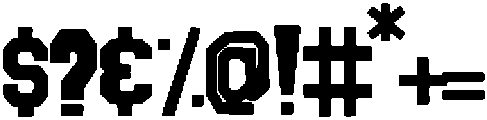 Blockton Christmas otf (400) Font OTHER CHARS