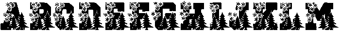 Blockton Christmas otf (400) Font UPPERCASE