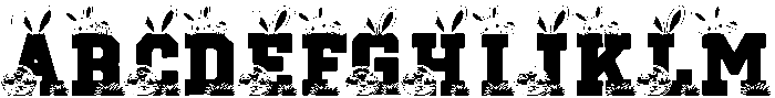 Blockton Easter otf (400) Font UPPERCASE