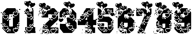 Blockton Valentine otf (400) Font OTHER CHARS