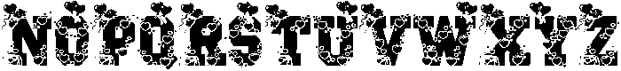 Blockton Valentine otf (400) Font LOWERCASE
