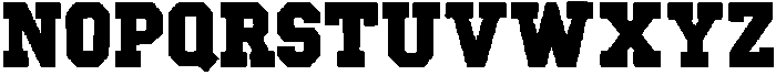Blockton otf (400) Font UPPERCASE