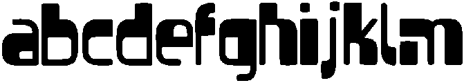 Blocky Regular otf (400) FONT