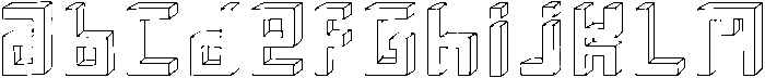 Blocky Regular otf (400) FONT