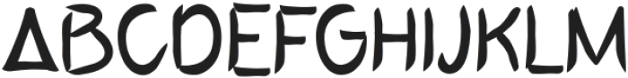 Blodex Regular otf (400) Font UPPERCASE