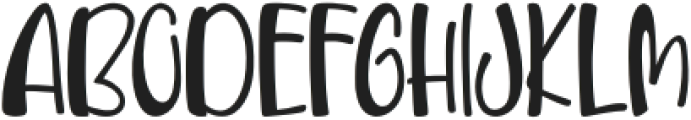 BloerdXlospun-Regular otf (400) Font UPPERCASE
