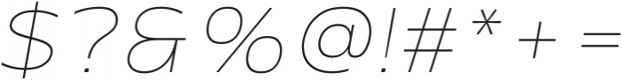 Bloery Italic ttf (400) Font OTHER CHARS