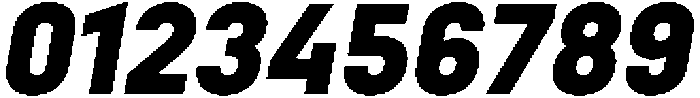 Bloka Black Italic otf (900) Font OTHER CHARS