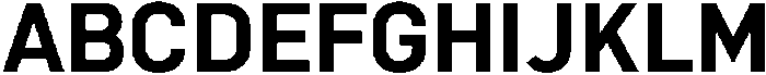 Bloka-Bold otf (700) Font UPPERCASE