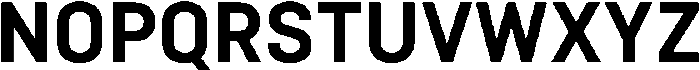 Bloka-Bold otf (700) Font UPPERCASE