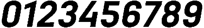 Bloka-BoldItalic otf (700) Font OTHER CHARS