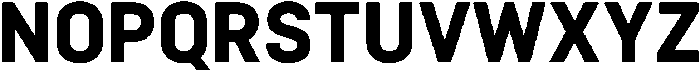 Bloka Extra Bold otf (700) Font UPPERCASE