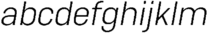 Bloka Light Italic otf (300) FONT