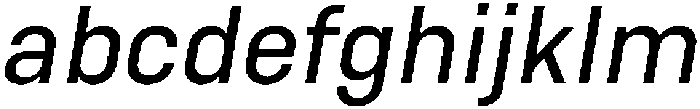 Bloka Medium Italic otf (500) FONT
