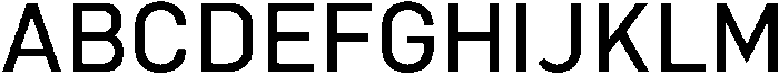 Bloka Medium otf (500) Font UPPERCASE