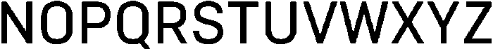 Bloka Medium otf (500) Font UPPERCASE