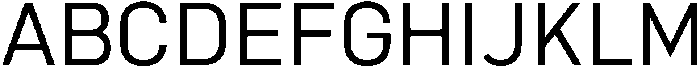 Bloka-Regular otf (400) Font UPPERCASE