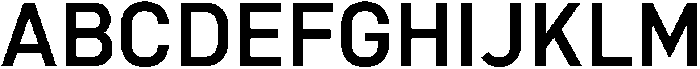 Bloka Semi Bold otf (600) Font UPPERCASE