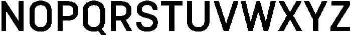 Bloka Semi Bold otf (600) Font UPPERCASE