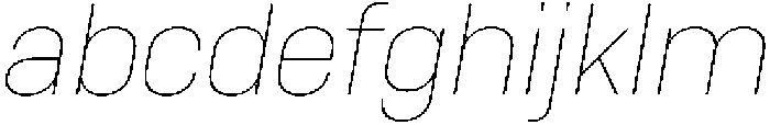 Bloka Thin Italic otf (100) FONT