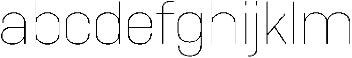 Bloka Thin otf (100) FONT