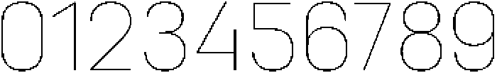 Bloka Variable Thin ttf (100) Font OTHER CHARS