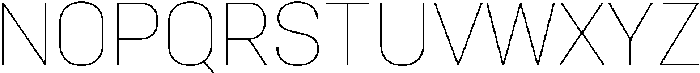 Bloka Variable Thin ttf (100) Font UPPERCASE