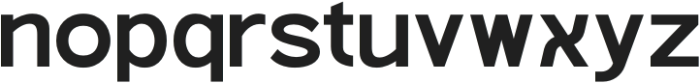 Bloker otf (400) Font LOWERCASE