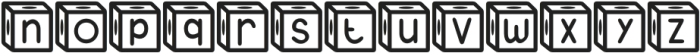 Blokis Regular otf (400) Font LOWERCASE