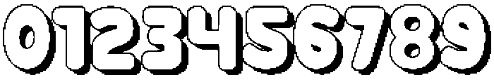 Bloksy Four otf (400) Font OTHER CHARS