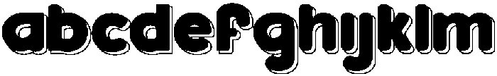 Bloksy Three otf (400) FONT