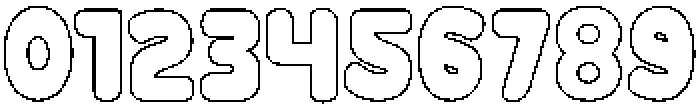 Bloksy Two otf (400) Font OTHER CHARS