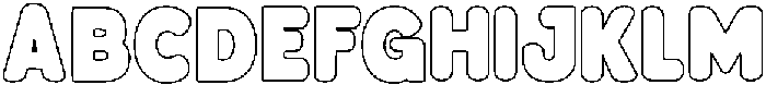 Bloksy Two otf (400) Font UPPERCASE