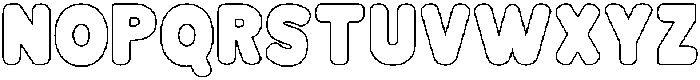 Bloksy Two otf (400) Font UPPERCASE