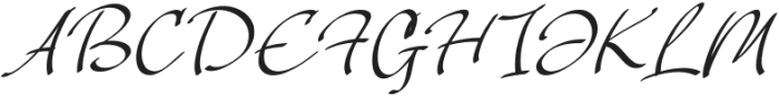 BlomagOakland otf (400) Font UPPERCASE
