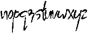 Blombanc Script otf (400) Font LOWERCASE