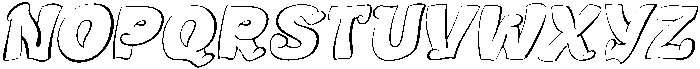Blomby Slant otf (400) Font UPPERCASE