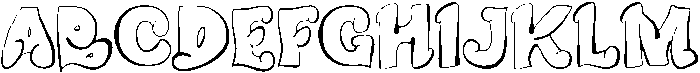 Blomby otf (400) Font UPPERCASE