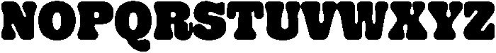 Blomry Regular otf (400) Font UPPERCASE