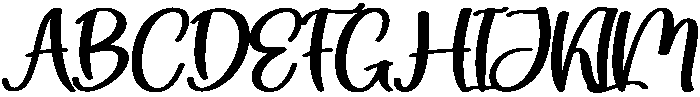 Blonde Aunty Regular otf (400) Font UPPERCASE