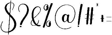 Blonde Regular otf (400) Font OTHER CHARS