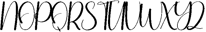 Blonde Regular otf (400) Font UPPERCASE