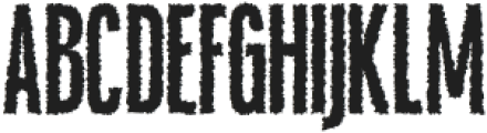 Blonden Rough Regular otf (400) Font UPPERCASE