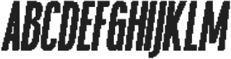 BlondenPixel-Regular otf (400) Font UPPERCASE